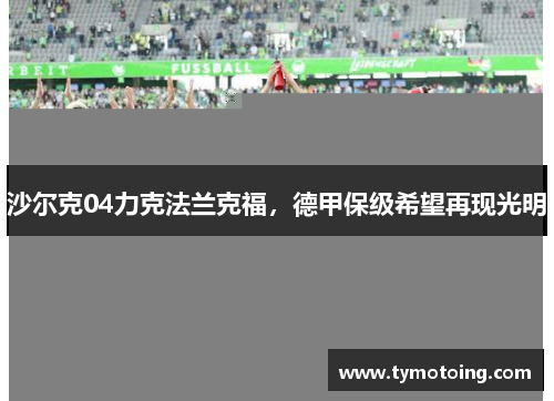 沙尔克04力克法兰克福，德甲保级希望再现光明
